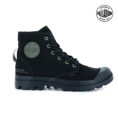 Dámské Boty Palladium Pampa Hi Htg Supply Černé | CZ MHP-54Z